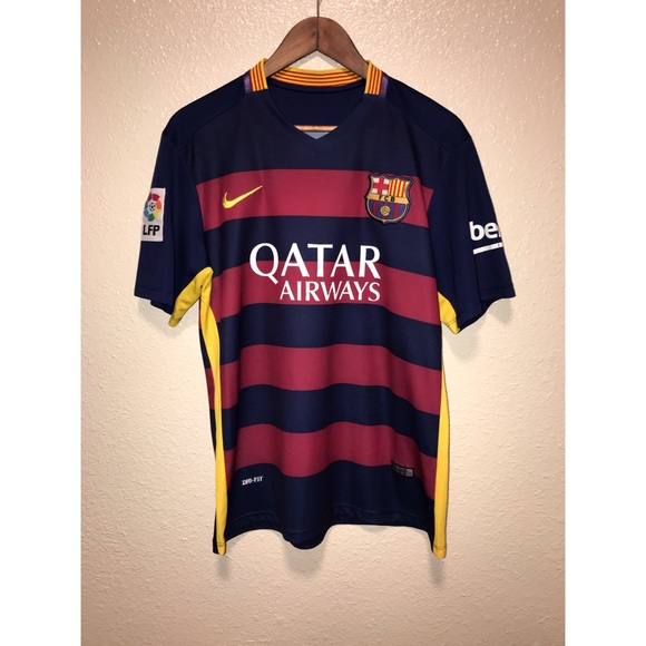 Nike Other - Nike Logo FC Barcelona Lionel Messi Jersey